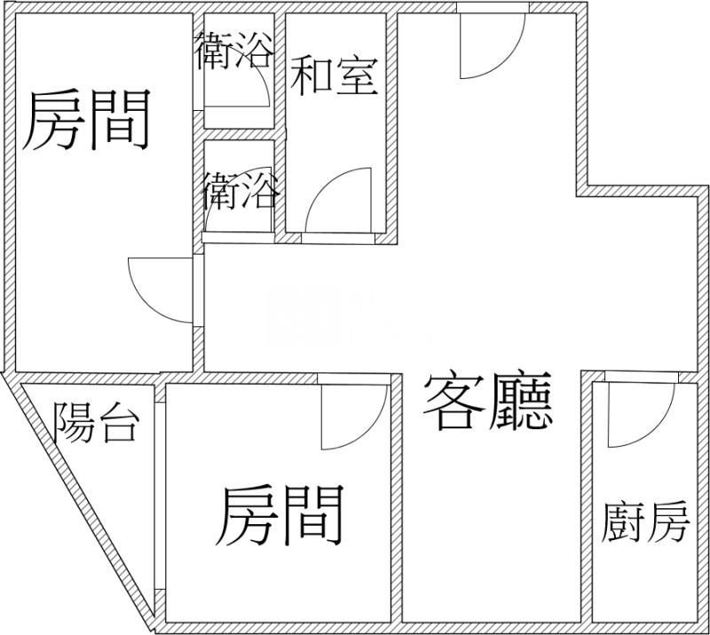 頭份建國學苑三房車位美廈房屋室內格局與周邊環境
