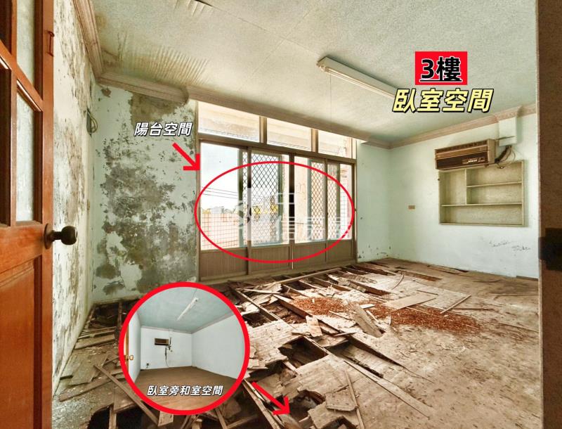 【安家】專任-彰化溪州大地坪室內百坪透天店面(適文武行業)房屋室內格局與周邊環境