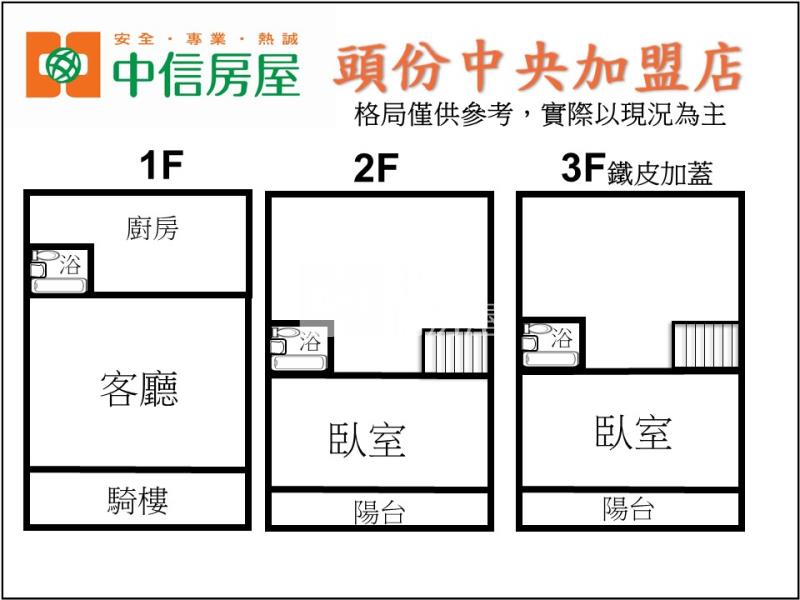 富貴整新美透房屋室內格局與周邊環境