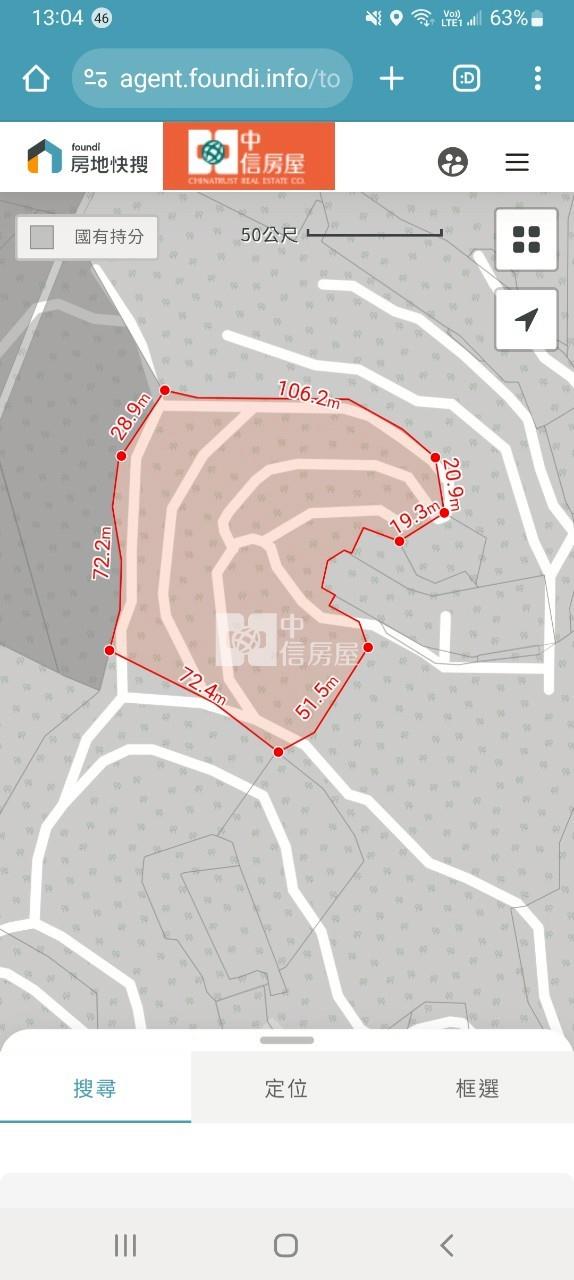 九層林3137坪果園山坡地房屋室內格局與周邊環境