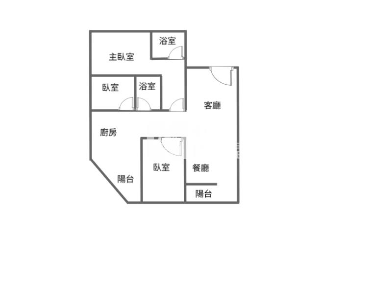 內壢高中鍾愛一生整新三房車房屋室內格局與周邊環境