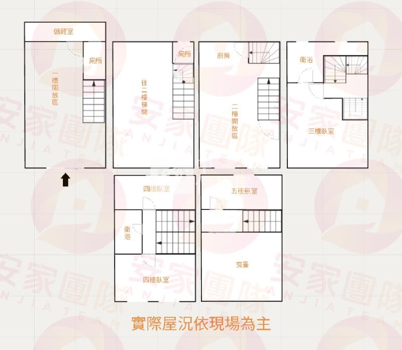 【安家】平興國小旁稀有透店房屋室內格局與周邊環境