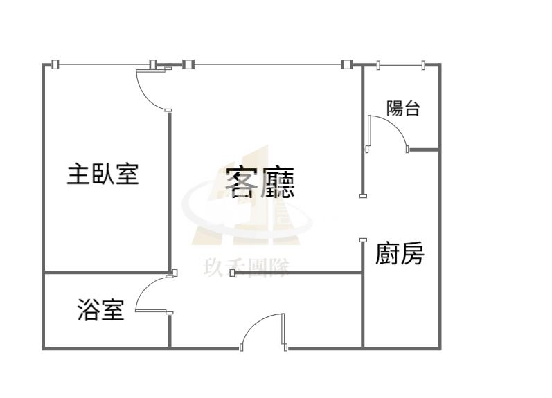 【玖禾】曜見築【1+1房車】美質感裝潢宅房屋室內格局與周邊環境