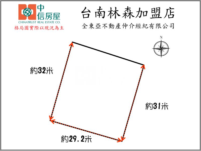 州南重劃區大面寬方正建地房屋室內格局與周邊環境