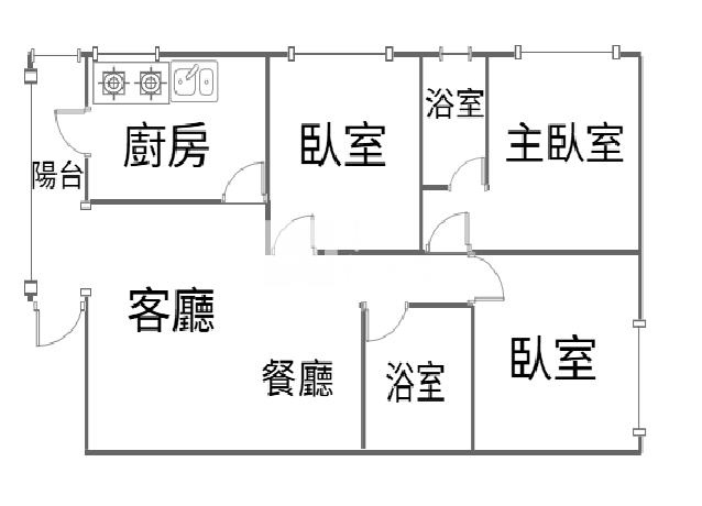 SOGO商圈電梯三房 A21A22捷運雙核心 興國國小旁房屋室內格局與周邊環境