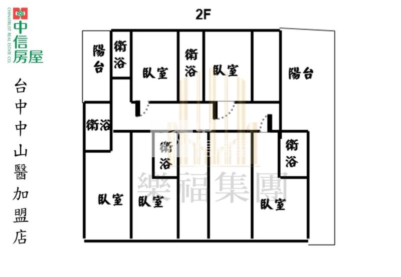 七期整層收租聖品A房屋室內格局與周邊環境