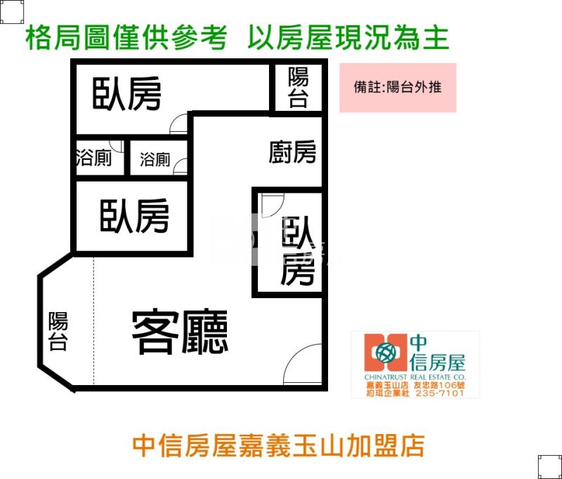 中興路麥當勞 ★影音空拍在中信嘉義玉山房屋室內格局與周邊環境