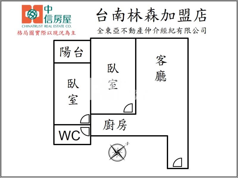 世紀之門高樓層品味2房附車位房屋室內格局與周邊環境