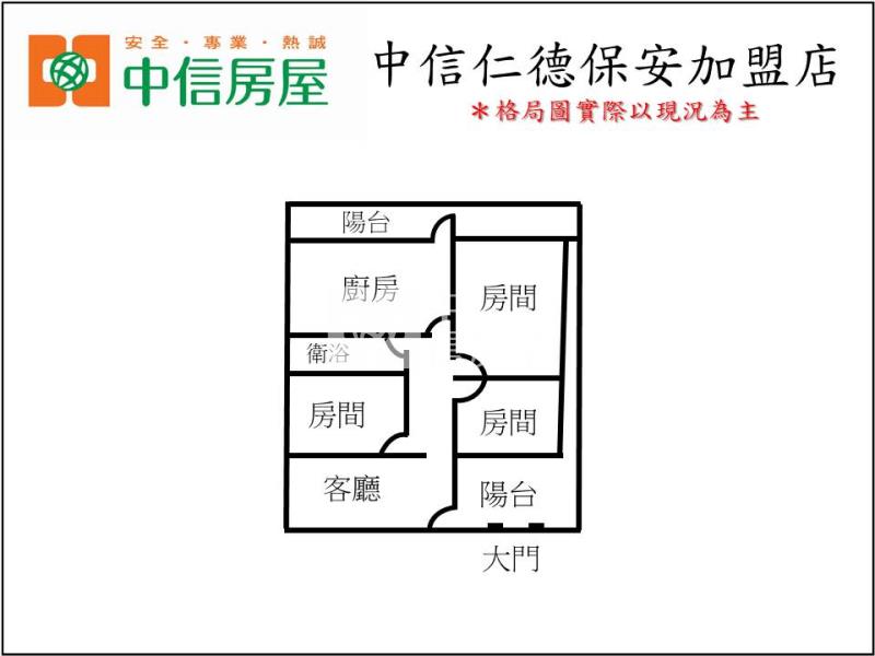 仁德二空建地買地送屋房屋室內格局與周邊環境