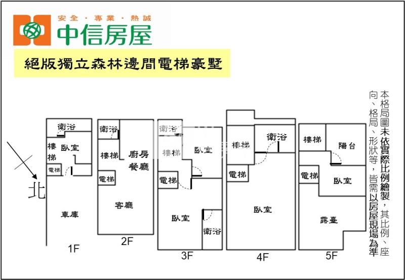 絕版獨立森林邊間電梯豪墅房屋室內格局與周邊環境