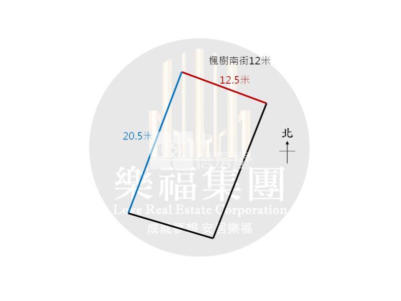 楓樹社區稀有大面寬建地房屋室內格局與周邊環境