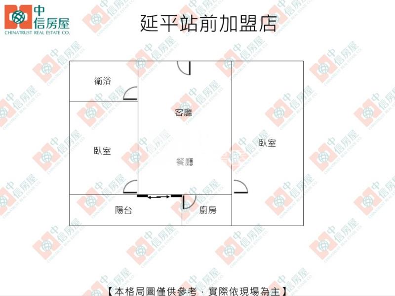 國賓大悅精美2房平車房屋室內格局與周邊環境