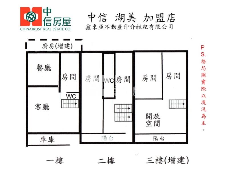 勝利國小旁傳統透天房屋室內格局與周邊環境