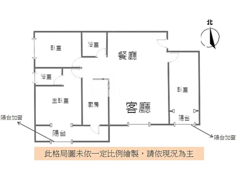 專任-草漯重劃區3房車位房屋室內格局與周邊環境