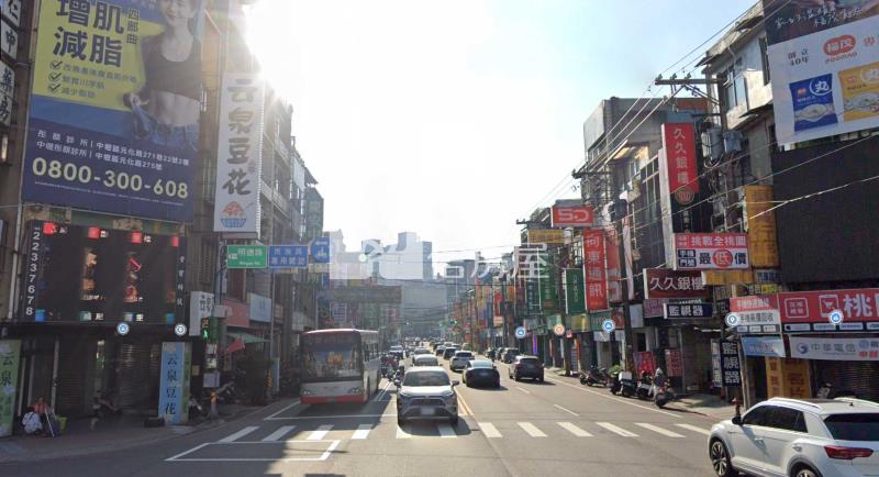 (專任)㊣中壢蛋黃市中心三間燙金店面房屋室內格局與周邊環境