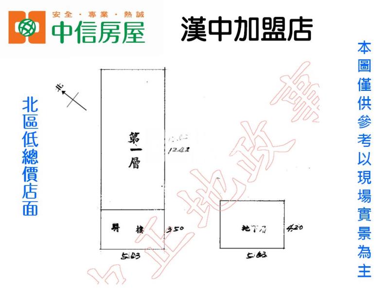 北區低總價店面房屋室內格局與周邊環境