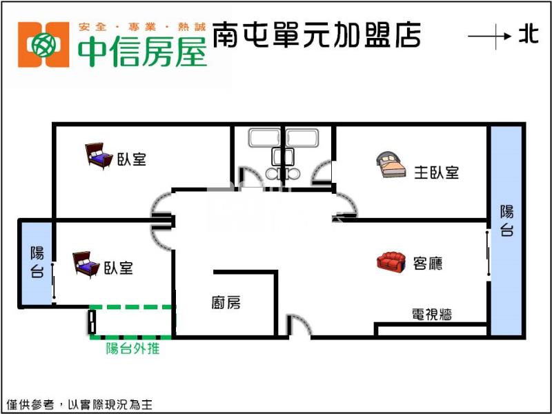 北平天津商圈公寓房屋室內格局與周邊環境