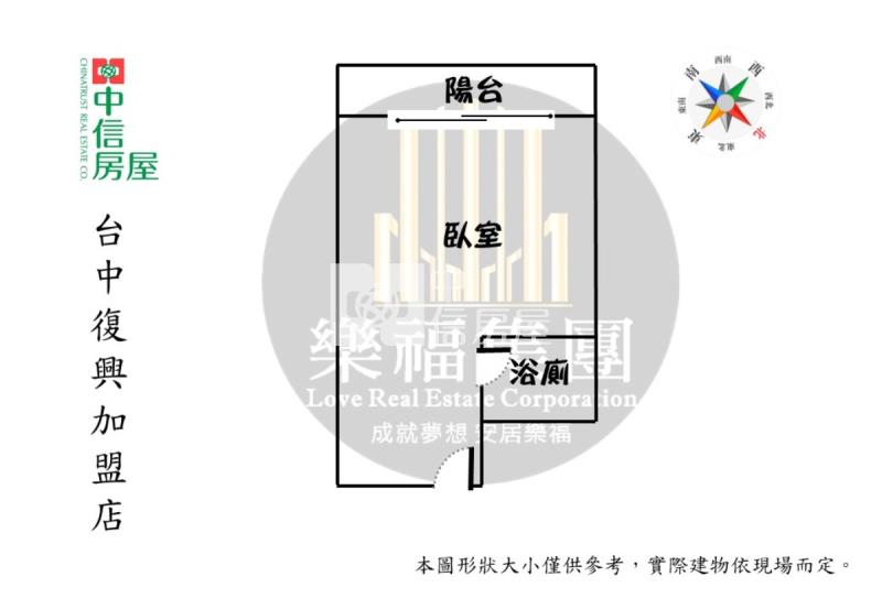 近一中商圈低總價大套房房屋室內格局與周邊環境