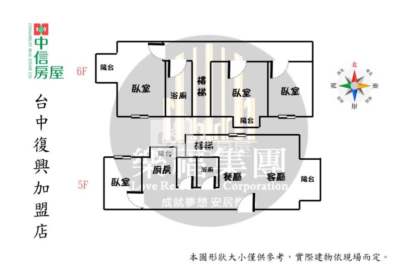 北屯捷運樓中樓平車美屋房屋室內格局與周邊環境