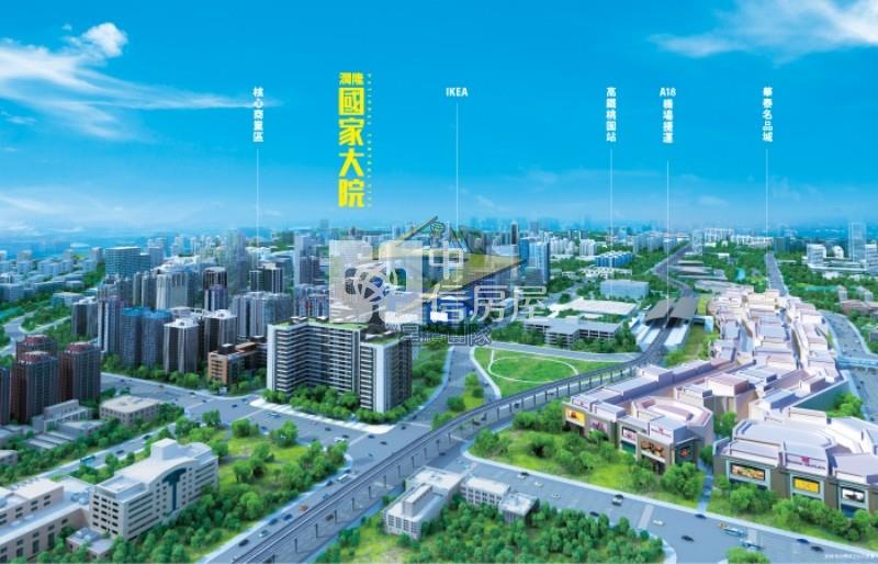 【星鑽】A18國家大院美裝2房車房屋室內格局與周邊環境