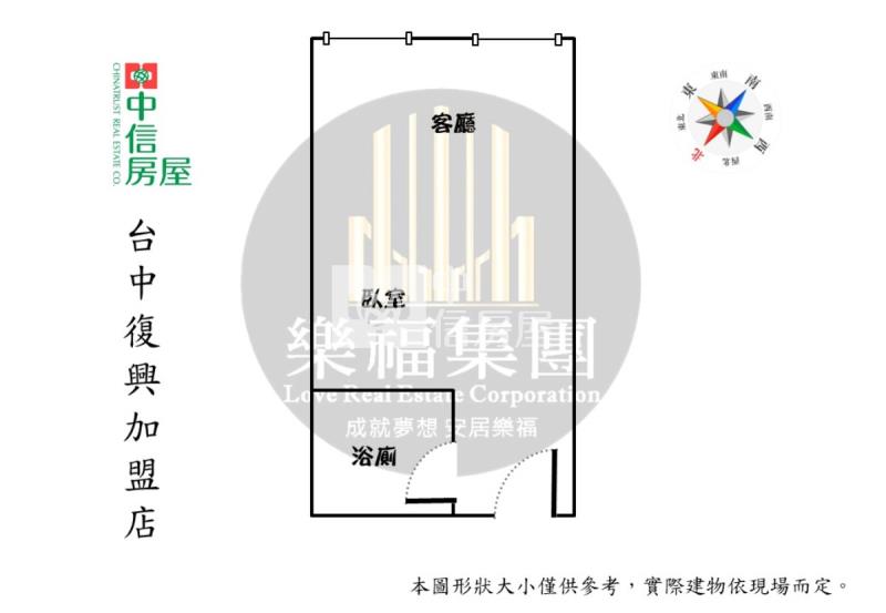 教育大學旁低總價大套房房屋室內格局與周邊環境
