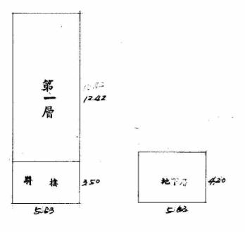 篤行路一樓店面房屋室內格局與周邊環境