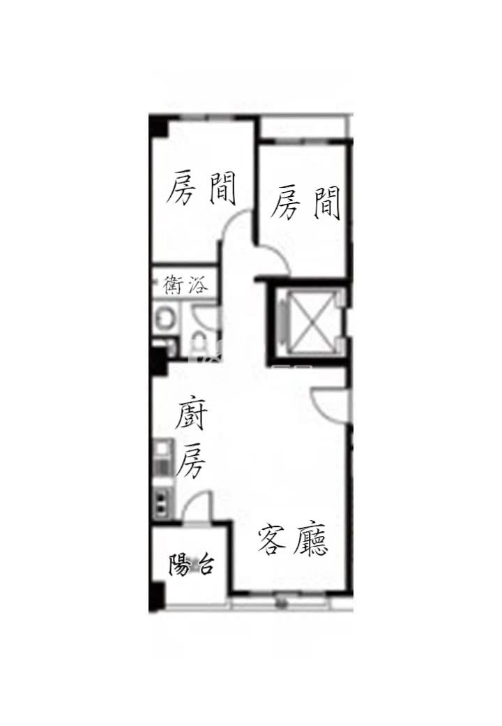 中壢過嶺景觀樓層臻美2房車房屋室內格局與周邊環境