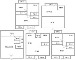京元旁電梯美墅A11房屋室內格局與周邊環境