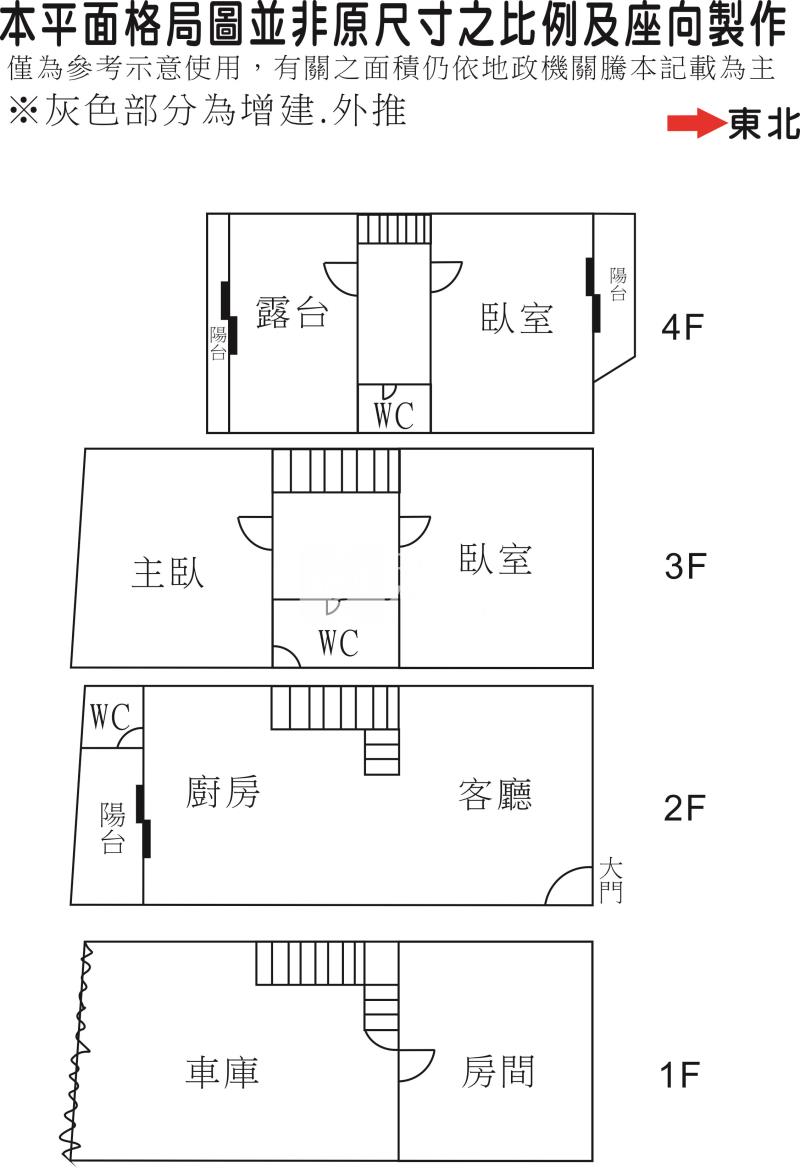 歸仁文化中心花園車墅房屋室內格局與周邊環境