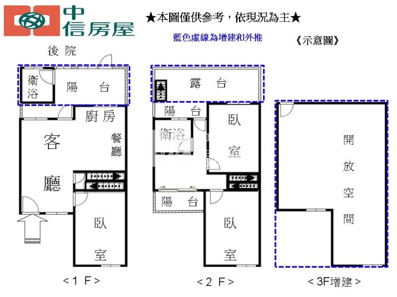 D-49龍潭中興商圈透天房屋室內格局與周邊環境