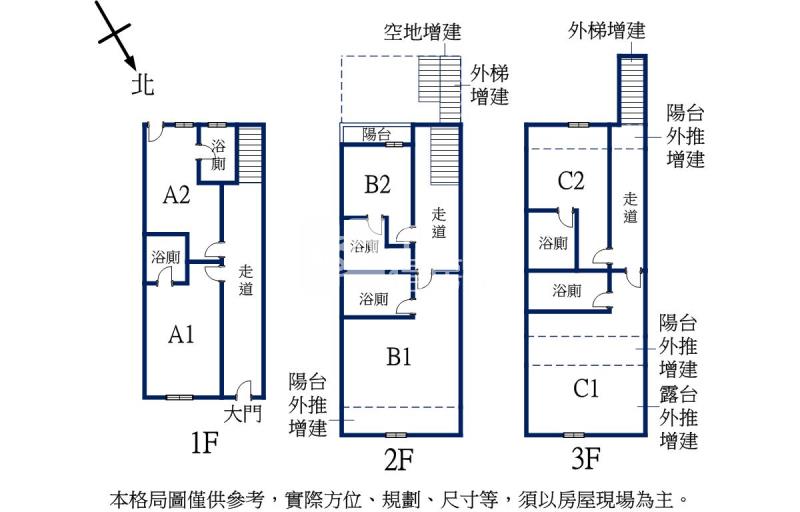 基隆海洋大學景觀收租六套透天房屋室內格局與周邊環境