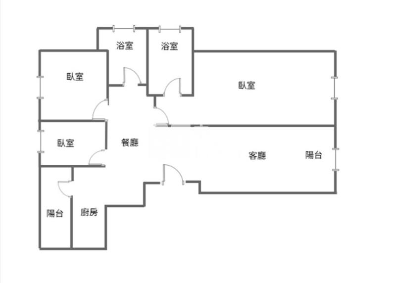 大地風華三房附車位房屋室內格局與周邊環境