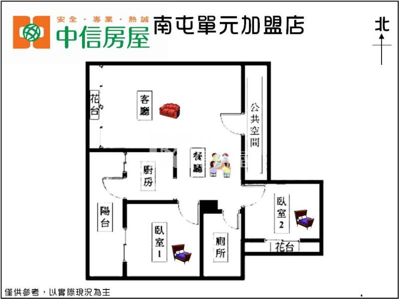 樹義國小首購小資兩房房屋室內格局與周邊環境