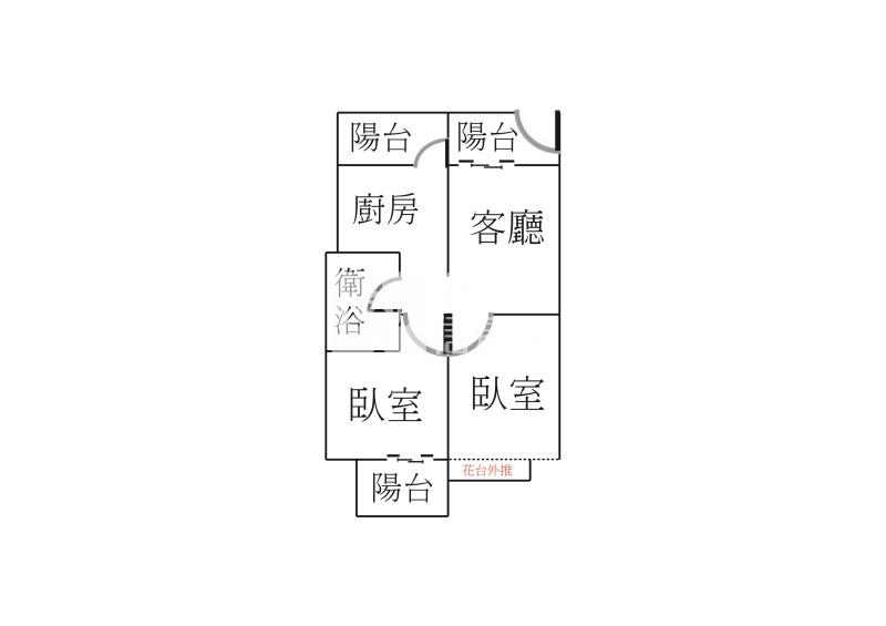 太原車站電梯2房房屋室內格局與周邊環境