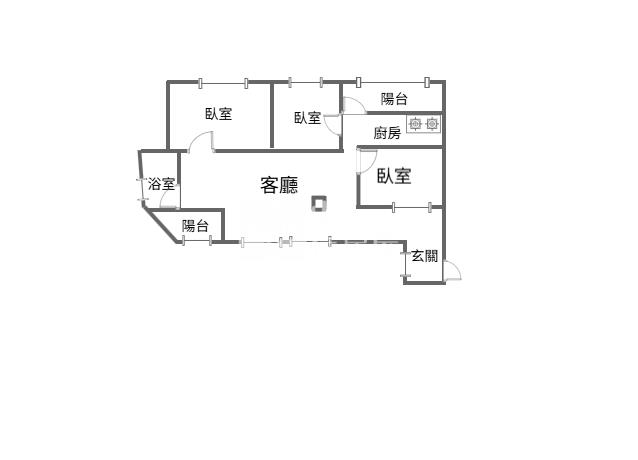新勢國小河景整新健身公寓房屋室內格局與周邊環境