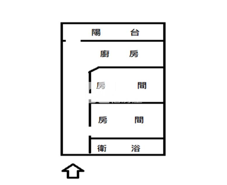 驛站低樓層公寓房屋室內格局與周邊環境