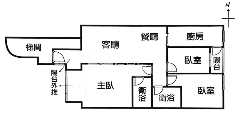 美術館超美大三房附平車房屋室內格局與周邊環境