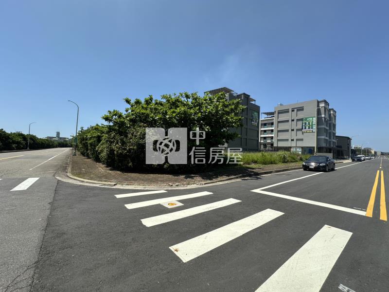 大潭三角窗大面寬美建地房屋室內格局與周邊環境