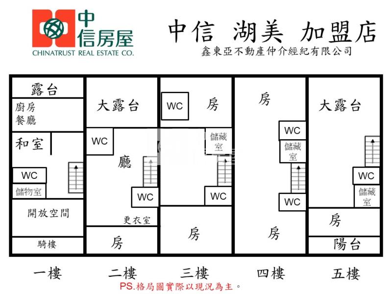復興國中對面金店住房屋室內格局與周邊環境