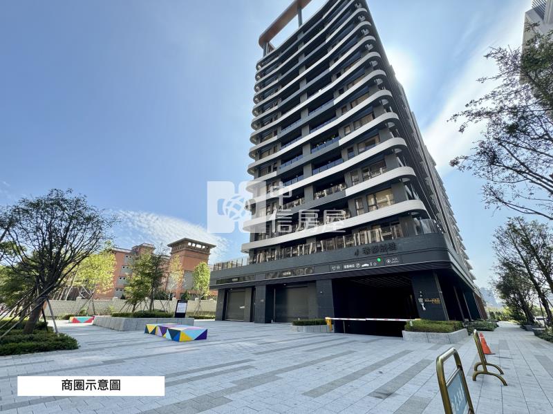 【神馬】璟都劍橋-大有國中旁角間景觀店面(S3)房屋室內格局與周邊環境