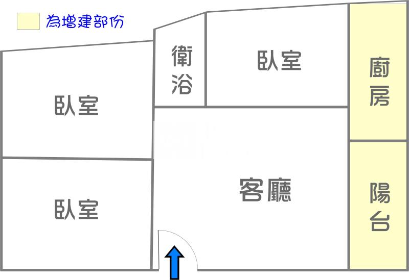 屏東千禧公園三樓3房美寓房屋室內格局與周邊環境