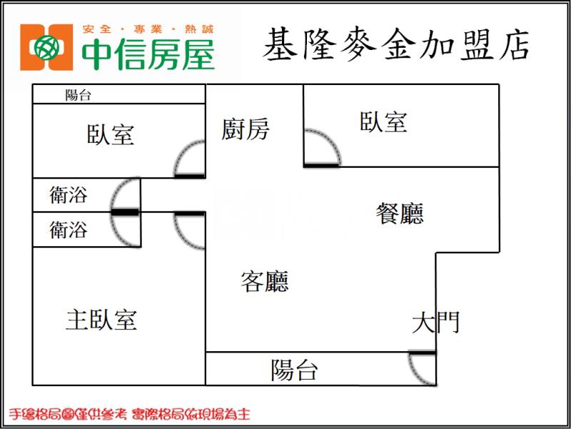 ●登輝亮麗三房房屋室內格局與周邊環境