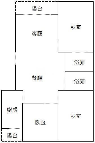 平鎮忠貞國小電梯三房平車房屋室內格局與周邊環境