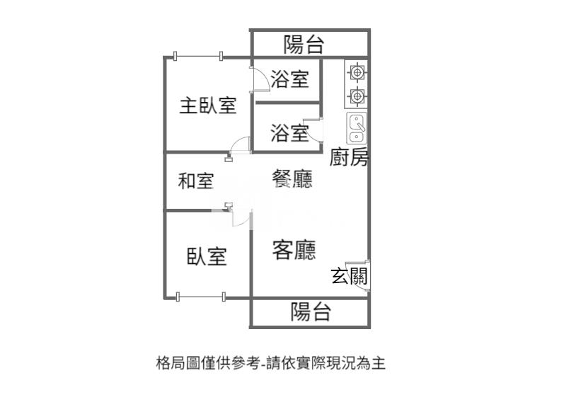 專任-近內壢後站環東商圈2+1房房屋室內格局與周邊環境