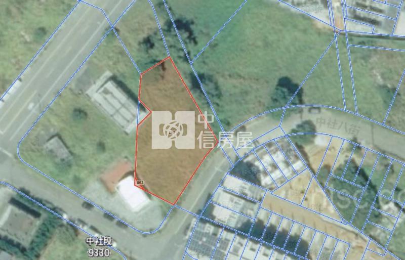 龍井交流道住二建地IV房屋室內格局與周邊環境