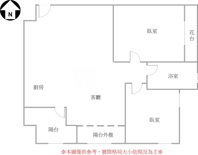 烏日高鐵岩倉富御2房車位房屋室內格局與周邊環境