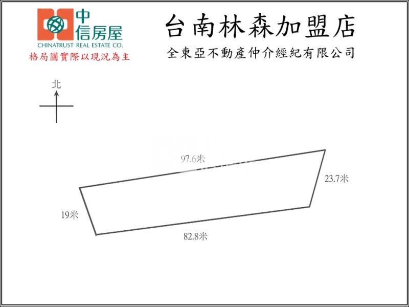 新市中信科大20米路面農地房屋室內格局與周邊環境