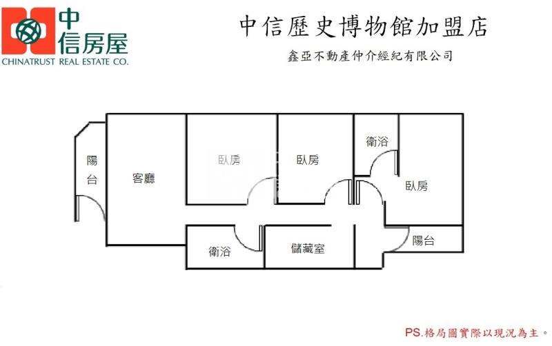 近成大收租三樓寓房屋室內格局與周邊環境