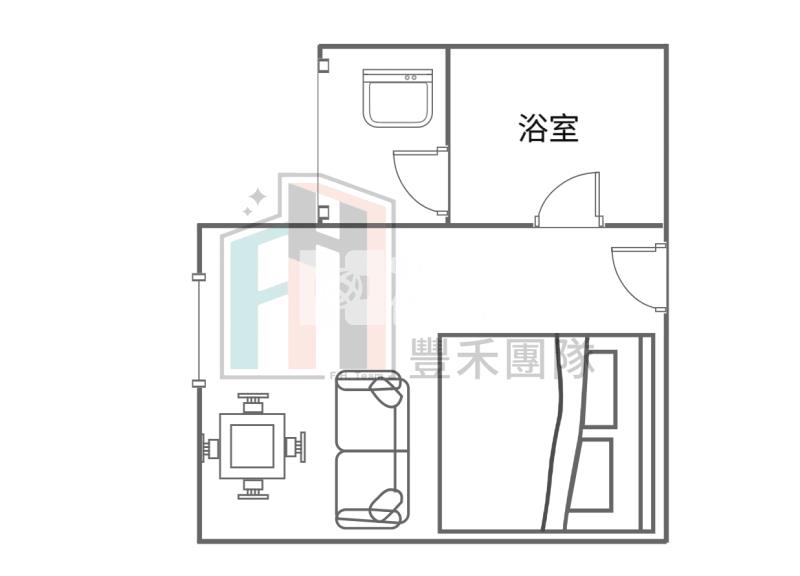 【豐禾】新竹市中心城隍廟電梯美套房房屋室內格局與周邊環境