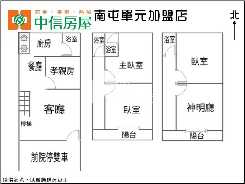 樹孝商圈*雙車別墅房屋室內格局與周邊環境